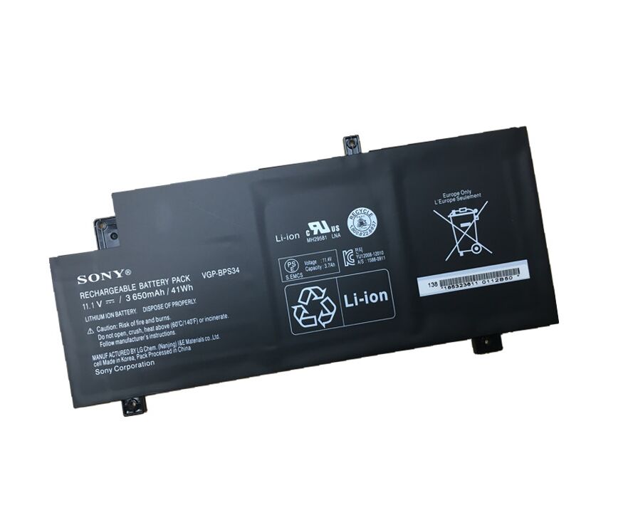 Original 3650mAh 41Wh Sony Vaio Fit 14 SVF14A19CJB Battery