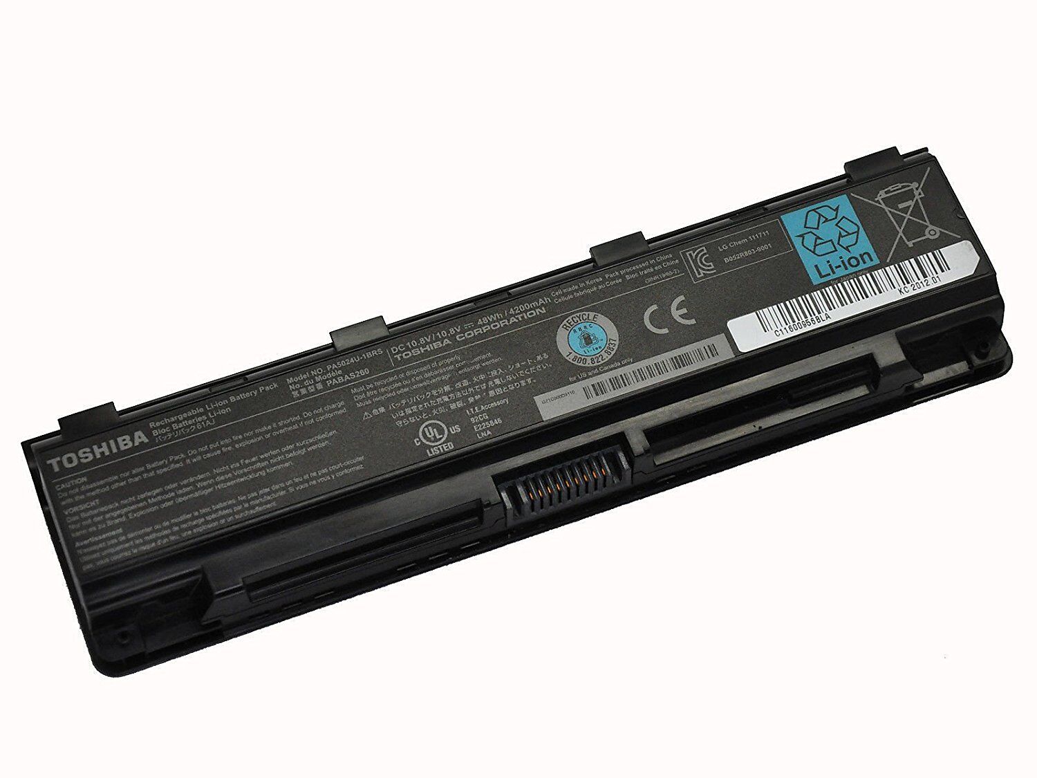 Original 48Wh 4200mAh Toshiba Dynabook Qosmio T752 Series Battery