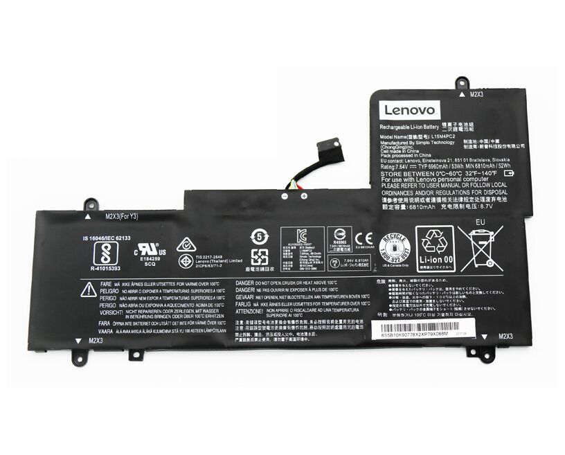 Original 6960mAh 53Wh Lenovo Yoga 710-14IKB 80V4004JGE Battery