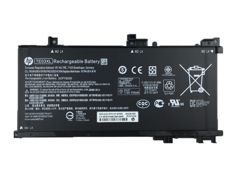 Original 61.6Wh 5150mAh HP Omen 15-ax001nf 15-ax027tx Battery