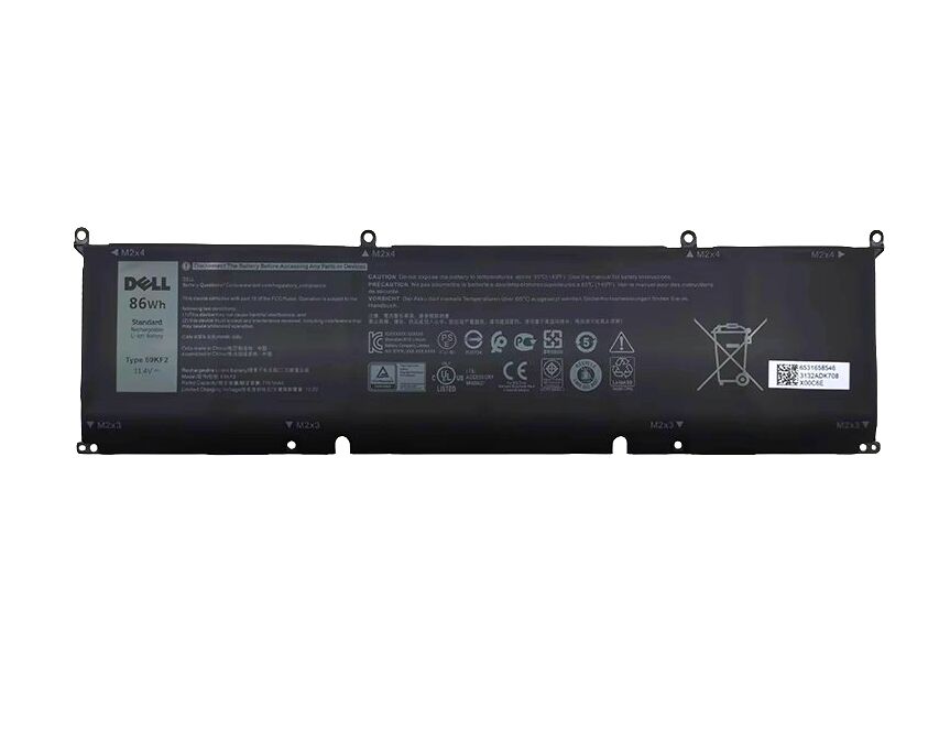 Original 6 Cell 7167mAh 86Wh Battery Dell 69KF2