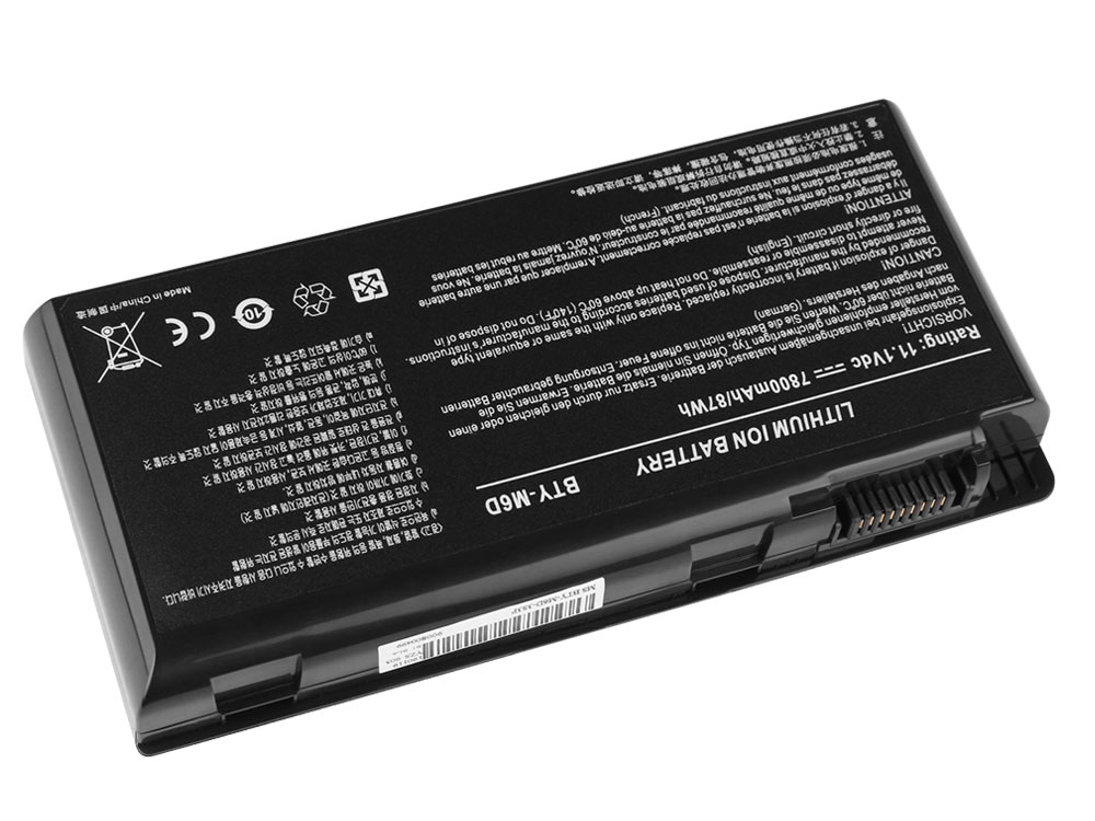 Original 7800mAh 87Wh MSI GT60 2QE-1215ES Battery