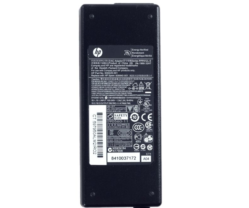 Original 19V 4.74A 90W Compaq CQ58-340SF Adapter Charger + Free Cord Original 19V 4.74A 90W Compaq CQ58-340SF Adapter Charger + Free Cord