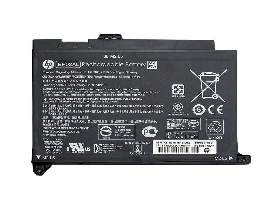 Original 41Wh HP 849569-421 849909-850 Battery