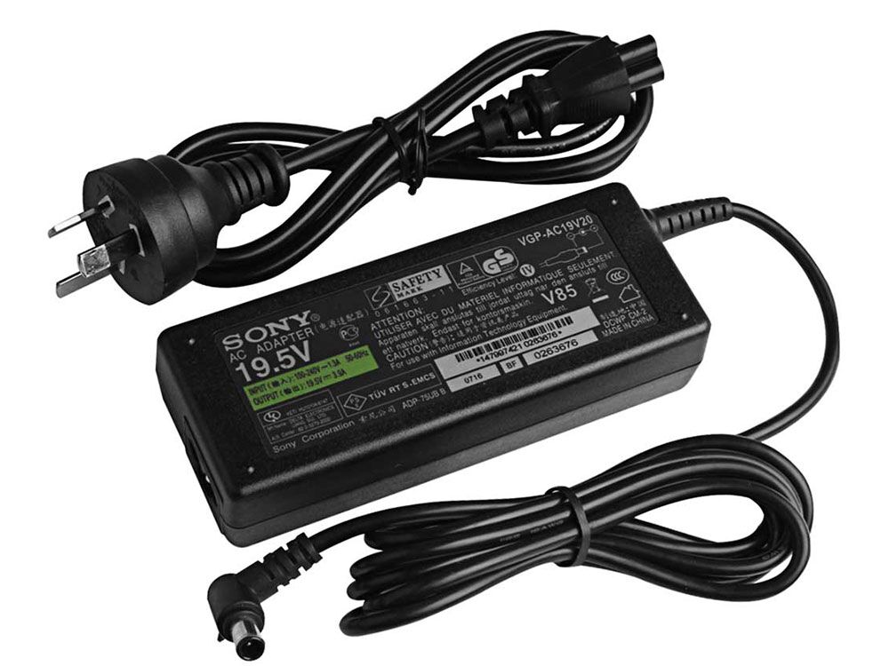 Original 19.5V 3.9A 76W Sony 148096851 AC Adapter Charger + Free Cord